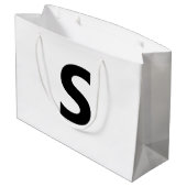 任意の文字を選択 | フォント: Open Sanコンデンスドはっきりした ラージペーパーバッグ (裏面アングル)