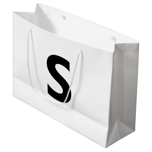 任意の文字を選択 | フォント: Open Sanコンデンスドはっきりした ラージペーパーバッグ (正面アングル)