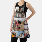 任意の文字ファミリーフォトコラージュ エプロン (インサイチュ)