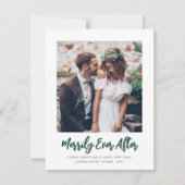 任意の文字2 Photo Greenスクリプトを楽しく後 シーズンカード (正面)