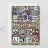 任意の文字9の写真とキャプション・ウッド、松&ライト シーズンカード (正面)