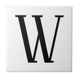 任意の文字 | 白黒またはDIYカラー タイル