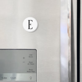 任意の文字 | 白黒またはDIYカラー マグネット