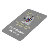 任意の方法のクルージングステートルームドアマーカー マグネット (左側)