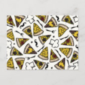 任意の方法をスライスItピザポストカードサイズバレンタイン ポストカード (裏面)