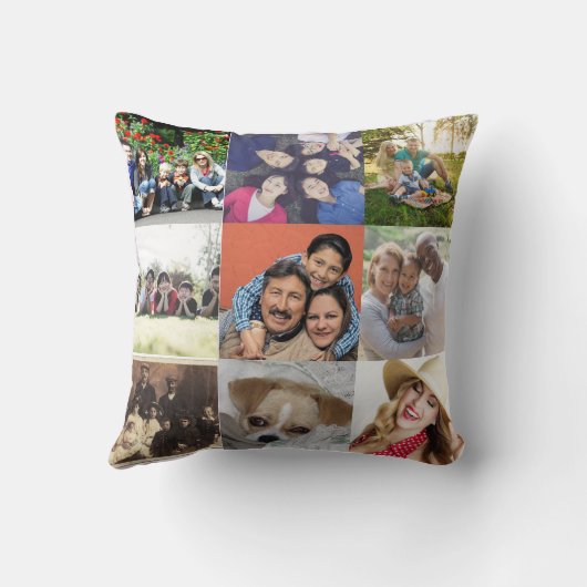 任意の生まれ年 |これがあなたの人生だ |写真文字おもしろい クッション (裏面)