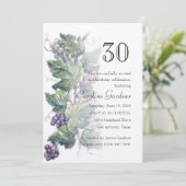 任意の番号誕生日招待状グラフェイン 招待状 (スタンド正面)