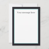 任意の目的Mommyベビーパンダbear addメッセージ ノートカード (裏面)