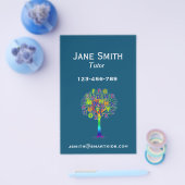 任意の科目に対するフリーランスの先生または講師 チラシ (シングル)