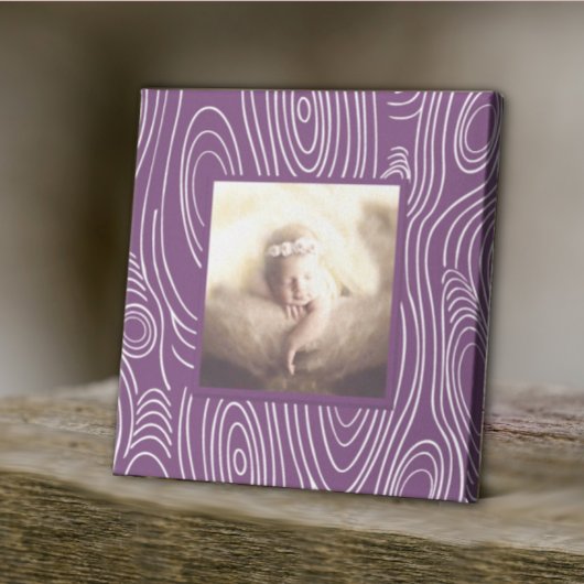 任意の素朴カラー木目ヴィンテージアーモダント キャンバスプリント