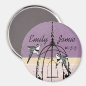 任意の結婚イベントのバカスタマイズードケージの磁石 マグネット (正面/裏面)