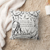 任意の背景色!人形とひまわりの詩 クッション (ブランケット)