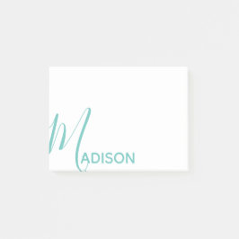 任意の色のスクリプトとブロック名パーソナライズされたを投稿する ポストイット