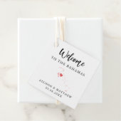 任意の色のバハマ結婚の歓迎バッグ フェイバータグ (インサイチュ)