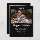 任意の色のフォトカード - HAMbyWG シーズンカード (正面/裏面)