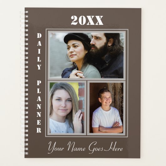 任意の色のフォト毎日のプランナー!HAMbWG プランナー手帳 (正面)