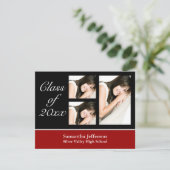 任意の色の卒業式招待状をお選びください 招待状 (スタンド正面)