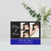 任意の色の卒業案内の選択 招待状 (スタンド正面)