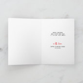 任意の色の弓を選択 | と結婚した写メリー真 シーズンカード (内部)