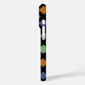 任意の色の斜め図形タイル Case-Mate iPhoneケース (裏面 / 左)