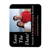 任意の色の日付を保存フォトフレキシブルマグネット マグネット (縦)