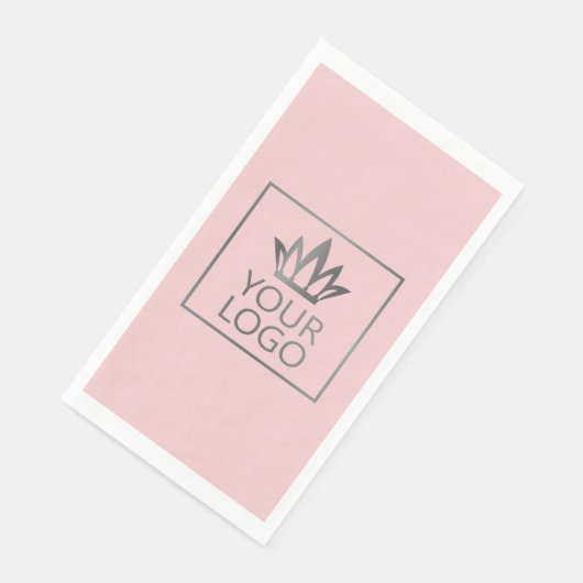 任意の色の背景のロゴ (コーナー)