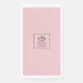 任意の色の背景のロゴ (正面)