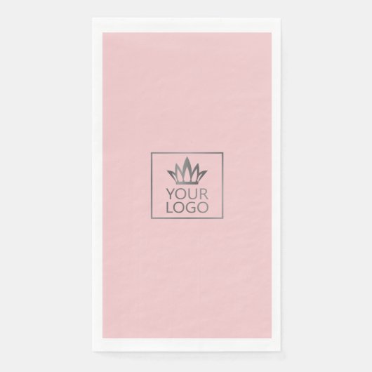 任意の色の背景のロゴ (正面)