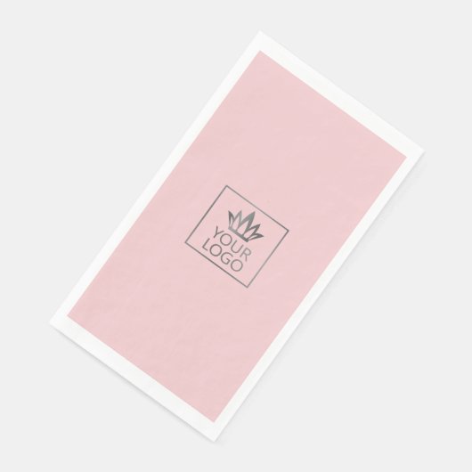 任意の色の背景のロゴ (コーナー)