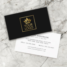 任意の色の背景のロゴ