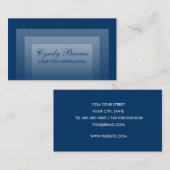 任意の色の重ねグラデーション名刺 名刺 (正面/裏面)