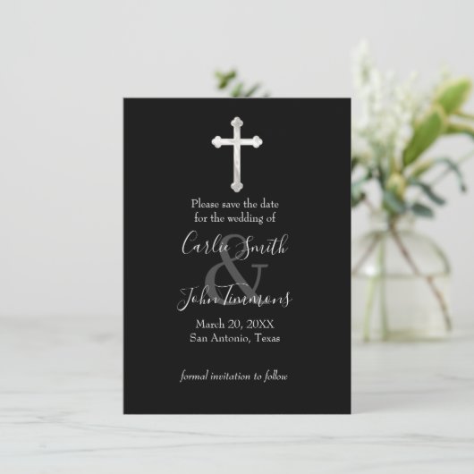 任意の色を交差する日付を保存 セーブザデート (スタンド正面)