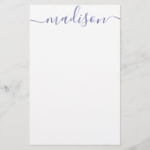 任意の色 – スクリプトパーソナライズされた名ひな形 (正面)