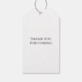 任意の色 ハート シップシップ フレア タグ, ウェディング ギフトタグ (裏面)