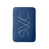 任意の色 – モノグラムモダンバスマット バスマット (正面縦)