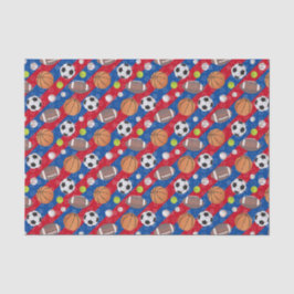 任意の色 – 数々の Ball Sports 薄葉紙