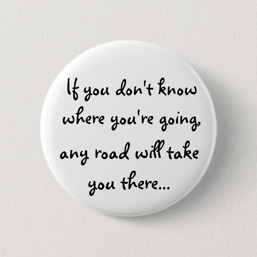 任意の道路ボタン 缶バッジ (正面)