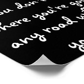 任意の道路 ポスター (角)