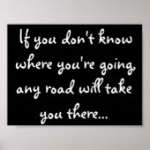 任意の道路 ポスター (正面)