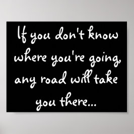 任意の道路 ポスター