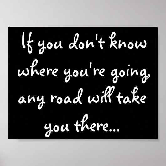 任意の道路 ポスター (正面)