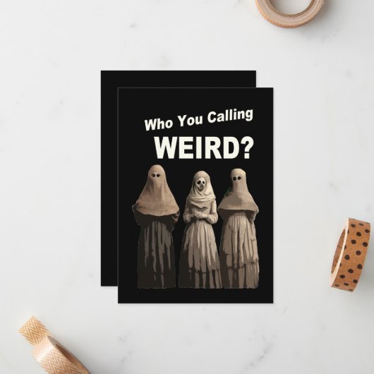 任意の風変わり大事な行事あいさつカード用カード ノートカード (正面/裏面インサイチュ)