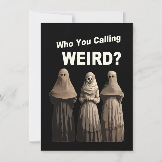 任意の風変わり大事な行事あいさつカード用カード ノートカード (正面)