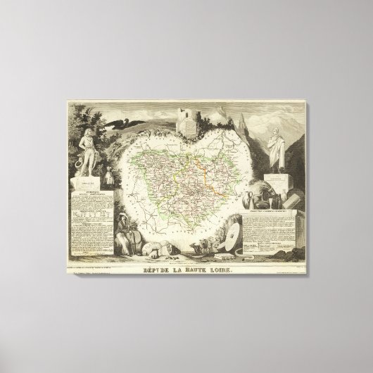 任意の高いヤマネの部署 キャンバスプリント (正面)