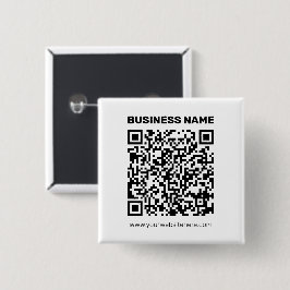 任意のWebサイトアドレスのQRコードを瞬時に作成 缶バッジ