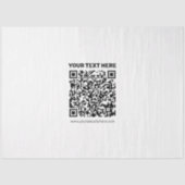 任意のWebサイトアドレスのQRコードを瞬時に作成 薄葉紙 (正面)