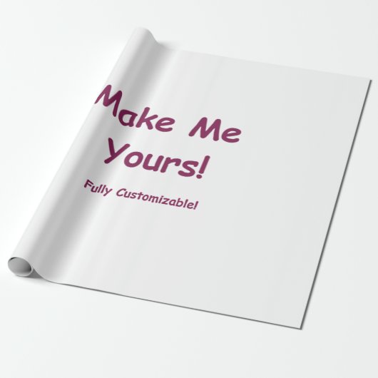 任意カスタムの大事な行事の紙 ラッピングペーパー (アンロールド)