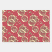 任意ガーリー大事な行事 ラッピングペーパーシート (正面2)