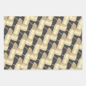 任意ガーリー大事な行事 ラッピングペーパーシート (正面)