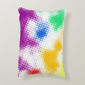 任意ハーフトーンの多彩な背景 アクセントクッション (裏面(縦))